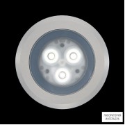 Ares 100179123 — Встраиваемый в грунт, потолок или стену светильник Tapioca Power LED / ? 90mm -  Anodized Aluminium Frame - Transparent Glass - Narrow Beam 10°