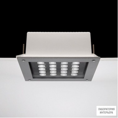 Ares 10322412 — Потолочный встраиваемый светильник Ara Power LED / 250x250 mm - All Light - Transparent Glass - Narrow Beam 10°