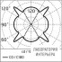 Ares 12317054 — Настенный светильник Leo120 Power LED / Omnidirectional - Wide Beam 65°