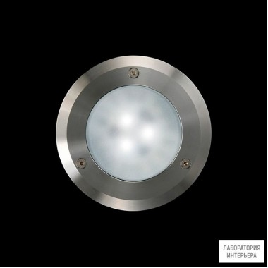 Ares 2517228 — Встраиваемый в грунт светильник Idra Power LED / ? 130mm - Sandblasted Glass - Symmetric Optic