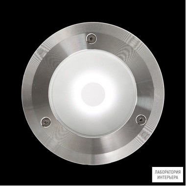 Ares 530002 — Встраиваемый в грунт или стену светильник Chiara Mid-Power LED / Stainless Steel Frame - Sandblasted Glass - Direct 230V