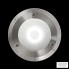 Ares 530003 — Встраиваемый в грунт или стену светильник Chiara Mid-Power LED / Stainless Steel Frame - Sandblasted Glass - Direct 230V
