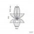 Aromas del Campo C1048Bl — Потолочный подвесной светильник ELLEN