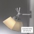 Artemide 0372050A + 1184010A — Светильник настенный накладной TOLOMEO PARETE diffusore 24