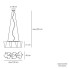 Artemide 0455020A — Светильник потолочный подвесной LOGICO SOSPENSIONE 3 in linea