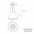Artemide 1124110A — Потолочный подвесной светильник CHOOSE