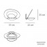 Artemide 1240010A — Светильник настенный накладной PIRCE PARETE