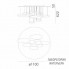Artemide 1366110A — Потолочный накладной светильник MERCURY