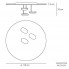 Artemide 1398010A — Светильник потолочный накладной DROPLET SOFFITTO