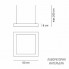 Artemide 1540110A — Потолочный подвесной светильник ALTROVE