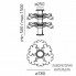 Artemide 1628110APP — Потолочный подвесной светильник CHLOROPHILIA