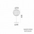 Artemide 1705010A — Настольный светильник METEORITE