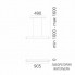 Artemide 1922020A — Потолочный подвесной светильник TALO