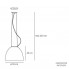 Artemide A240600 — Светильник потолочный подвесной NUR