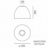Artemide A245510 — Потолочный накладной светильник NUR