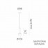 Artemide DAL0027N12 — Потолочный подвесной светильник STABLIGHT "B"