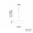 Artemide DX0060A10 — Потолочный подвесной светильник ITKA