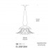 AVMazzega 10010 06 — Потолочный подвесной светильник SPIKY