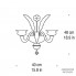 AVMazzega 8005 02 — Настенный накладной светильник CORNER