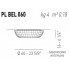 Axo Light PLBEL060E27BLXX — Светильник потолочный накладной BELL