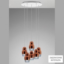 Axo Light SPFEDOR6BRBCGU1 — Потолочный подвесной светильник FEDORA