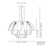 Axo Light SPPLU180E27FUXX — Потолочный подвесной светильник PLUMAGE