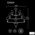 Barovier&Toso 5549 24 IC NN — Потолочный подвесной светильник NEVADA