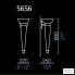 Barovier&Toso 5656 OB — Настенный накладной светильник TORVIK