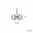 Bellart 1810-L6L 05-P04 — Потолочный подвесной светильник KARMA
