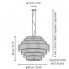 Bover 224P622 — Потолочный подвесной светильник MOS - 02