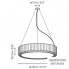 Bover 410332506B — Потолочный подвесной светильник URBAN - 03