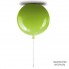 Brokis PC878 CGC578 CGSU66 CEE777 — Потолочный накладной светильник в форме "Воздушного шара" из стекла MEMORY D250 H263,5 Зеленое яблоко глянцевый