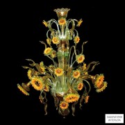 Busato Glasses FLO-7-8-C — Потолочный подвесной светильник Girasoli Van Gogh