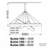 Castaldi Lighting T15SL500AE — Потолочный подвесной светильник BUBBLE TOURBILLON