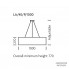 Chelsom LA 40 P 1000 — Потолочный подвесной светильник CUSTOM LASER