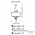 Chelsom SS 21 SI IVPL — Потолочный подвесной светильник SILVER SCULPTURE