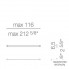 CINI&NILS 1605 — Настенный/потолочный накладной светильник FormaLa plus1