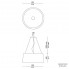 Contardi ACAM.000057 — Потолочный подвесной светильник DIVINA SO XL