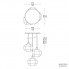 Contardi ACAM.001809 — Потолочный подвесной светильник TREASURE CLUSTER OF 3
