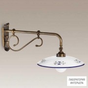 Cremasco 0367-1AP-PC-CE1-BL — Настенный накладной светильник Bassano