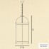 Cremasco 1802-4S-GR-NO.OL.c — Потолочный подвесной светильник 1802