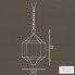 Cremasco 2030-4S-GR-OL.sm.am — Потолочный подвесной светильник 2030