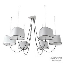 DesignHeure Lu6gnbbn — Потолочный светильник Lustre 6 abat-jour Grand Nuage