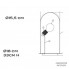 Ebb & Flow DI101691+DO101350 — Настольный светильник Speak Up! Lamp - Obsidian Dome & Brass Base - Small