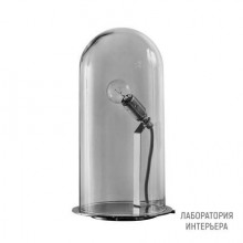 Ebb & Flow DI101692+DO101354 — Настольный светильник Speak Up! Lamp - Smokey Grey Dome & Chrome Base - Small
