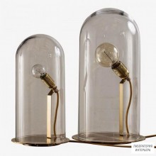 Ebb & Flow DI101693+DO101360 — Настольный светильник Speak Up! Lamp - Smokey Grey Dome & Brass Base - Large