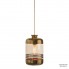 Ebb & Flow LA101315 — Потолочный подвесной светильник Pillar lamp, gold stripes on golden smoke