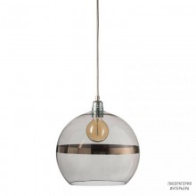 Ebb & Flow LA101335 — Потолочный подвесной светильник Rowan pendant lamp, platinum on grey - 28 см