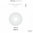 Egoluce 5038.01 — Потолочный накладной светильник  LUNA