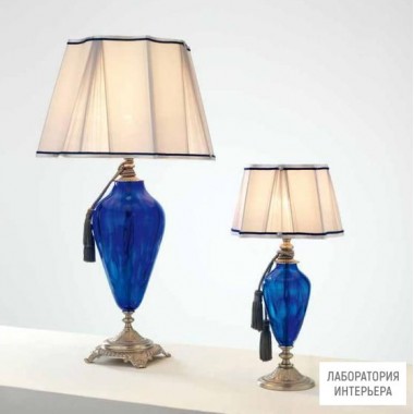 Euroluce Lampadari Adone LG1 silver blue — Настольный светильник ADONE
